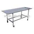 stainless Steel Mortuary Embalming Table